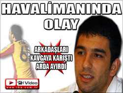 Havalimanında tekme tokat kavga!