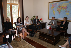 İsveç Heyeti Ordu Da