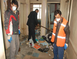 Ordu'da çöp ev bulundu