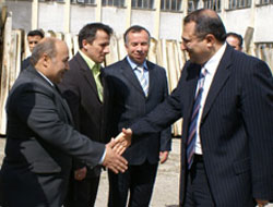 Vali Kaban'dan sanayi kurluşlarına ziyaret