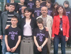 A.Çamsan İlköğretim Batum festivalinde