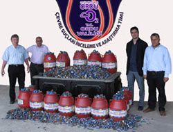 ÇESİAT 4,5 ton atık pil topladı