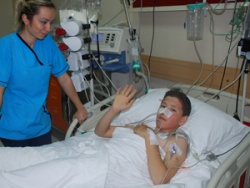 Kalbi duran çocuk hayata döndürüldü