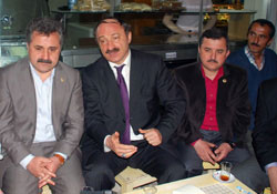 Bakan'ın Fatsa molası