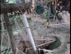 Bulancak'ta altın kazısı sona erdi