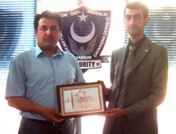 Güvenlik personellerinden kan bağış desteği