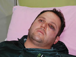 Yoğunluk beldesinde darp