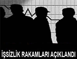 İşsizlik rakamları açıklandı