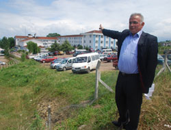 Hastane arsasının takasına tepki