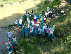 Melet Irmağı'nda temizlik
