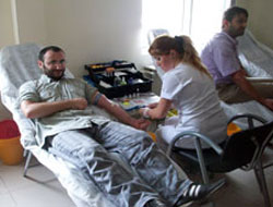 Fatsa polisinden ve Kızılaydan kan bağış kampanyası