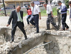 Vali Kaban'dan Perşembe'ye ziyaret