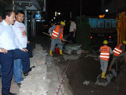 Ünye'de sel için önlemler alınıyor