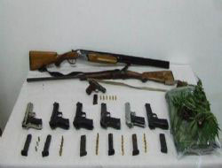 Ünye'de esrar ve silah operasyonu