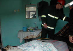 Ünye'de tüp patlaması