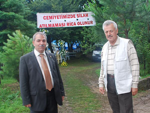 Düğünde silah atmayın ricası