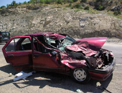 Ordu-İstanbul yolunda kaza:4 yaralı