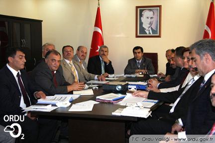 Vali Düzgün "Başladı"