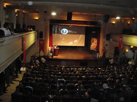 ODÜ'de ilk ders Hisarcıklıoğlundan