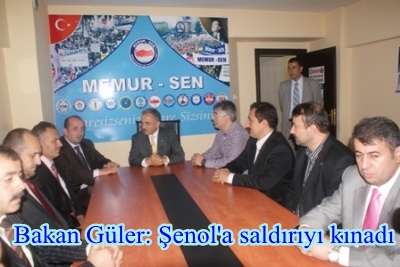 "Bakan"dan Şenol'a geçmiş olsun