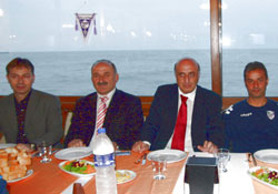 Orduspor Teknik heyeti yemekte buluştu