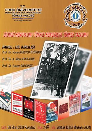 ODÜ'den Türkçe Kampanyası