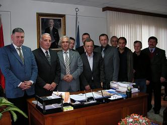 DEFTERDAR VE REKTÖRDEN ZİYARET