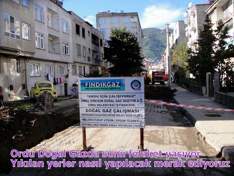 Doğal gaz çalışmasımı  Doğal depremmi?