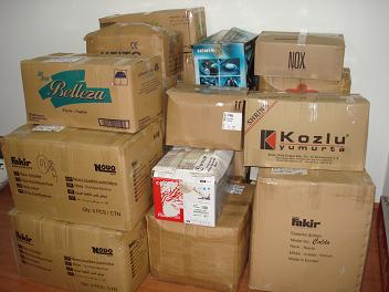 Ordudan Çeçenlere yardım