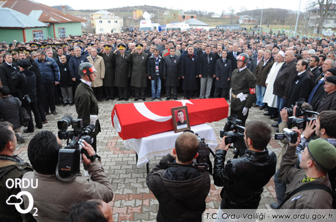 Şehit Askerimizi toprağa verdik
