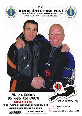 Dalgıç Namık EKİN'den Konferans