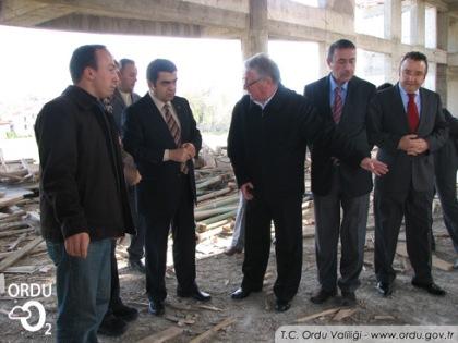 Vali Düzgün'den  OKM'de İnceleme