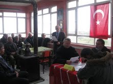 CHP Gülyalıda Başkan Hasan Vaynioğlu