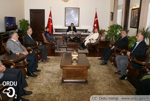 TÜKODER Vali Ziyaretinde