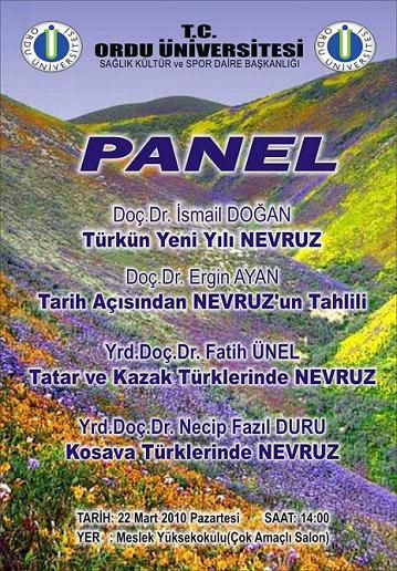 ODÜ'de Nevruz Paneli