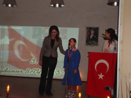 İlküvez ilköğretim okulunda 18 mart