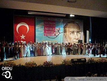 Kırgız ve Gagavuzlar Nevruz İçin Ordu'da