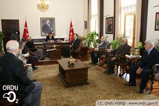 Yaşlılardan  DÜZGÜN'e Ziyaret