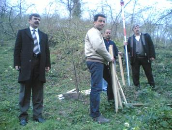 GÜLYALI DA SPOR SAHASI KURULUYOR