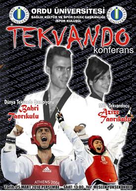 Tekvando Milli Sporcuları MYO'da Konferans Verecek