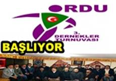 ORDU DERNEKLER TURNUVASI