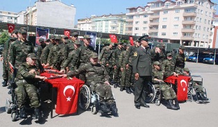 Engelli Askerlerimiz Yemin Ettiler