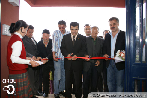 Alankent Afet evleri teslim edildi