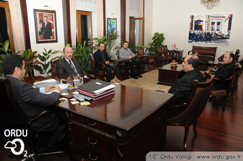 Sendikacılardan Vali Ziyareti