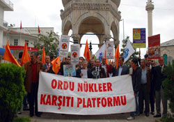 Nükleer santrale tepki