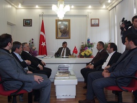 ORDEFDEN GÜLYALI BELEDİYE BAŞKANLIĞINA ZİYARET!