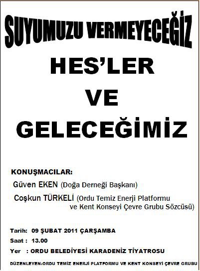 Suyumuzu Vermeyeceğiz