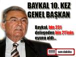 Baykal; Hep Başkan !