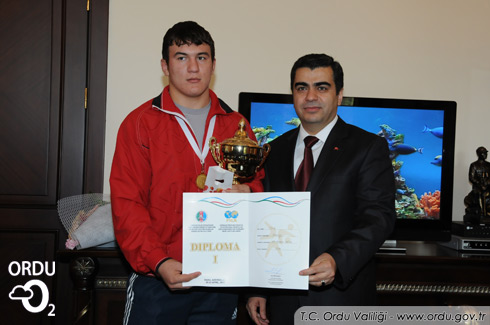 OrduSHÇEK Fatih BAŞKÖY'e Ödül