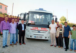 TOKİ dolmuş hattının ihalesi 15 mayıs ta